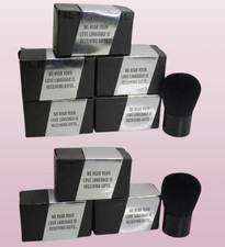 IL MAKIAG KABUKI BLACK BRUSH BOXED LOT OF 8