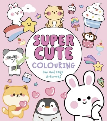 SUPER CUTE COLOURING by PETO, VIOLET Paperback Self Help Business