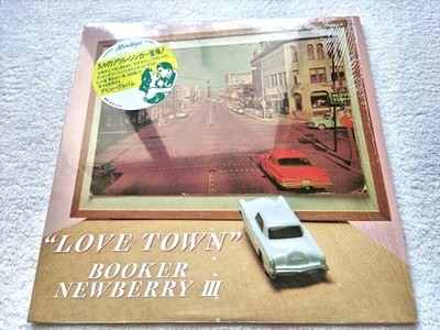 Booker Newberry III / Love Town / Bonus Tracks(A5,B5) JAPAN LP Obi C25Y0062 1984
