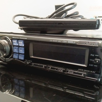 Alpine CDA-9885Ji 1DIN Car Audio CD MP3 AUX AI-NET Bluetooth JDM