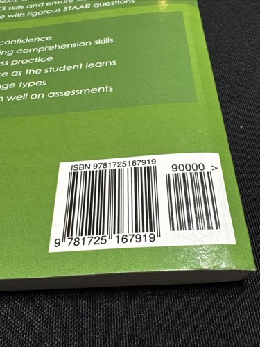TEXAS TEST PREP Reading Skills Workbook Daily STAAR Practice Grade 3: Preparatio - Picture 3 of 3