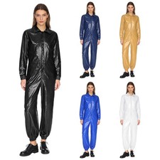 Women Coveralls Overall Outfit Warehouse Work Jumpsuit Water Resistant Workwear
