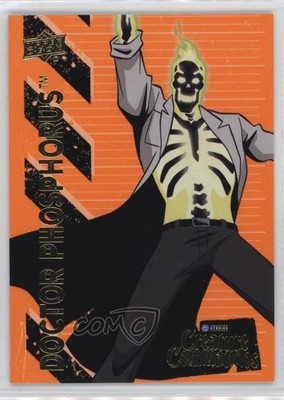 2025 Upper Deck DC Creature Commandos Orange Neon /400 Doctor Phosphorous 1bx3