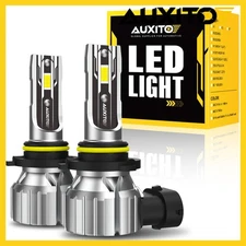 2x 9005 HB3 LED Headlight Combo High Low Beam Bulbs Kit Super White Bright Lamps