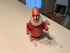 Vintage Richard Glaesser Santa Incense Smoker Ergebirgische Germany Missing Gift