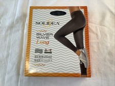 Nuovo Leggings Solidea Silver Wave Lungo Micromassaggio Magic Active Made in Italy M