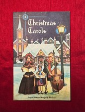 1953 Christmas Carols John Bach National Research Bureau Vintage Songbook Sheet