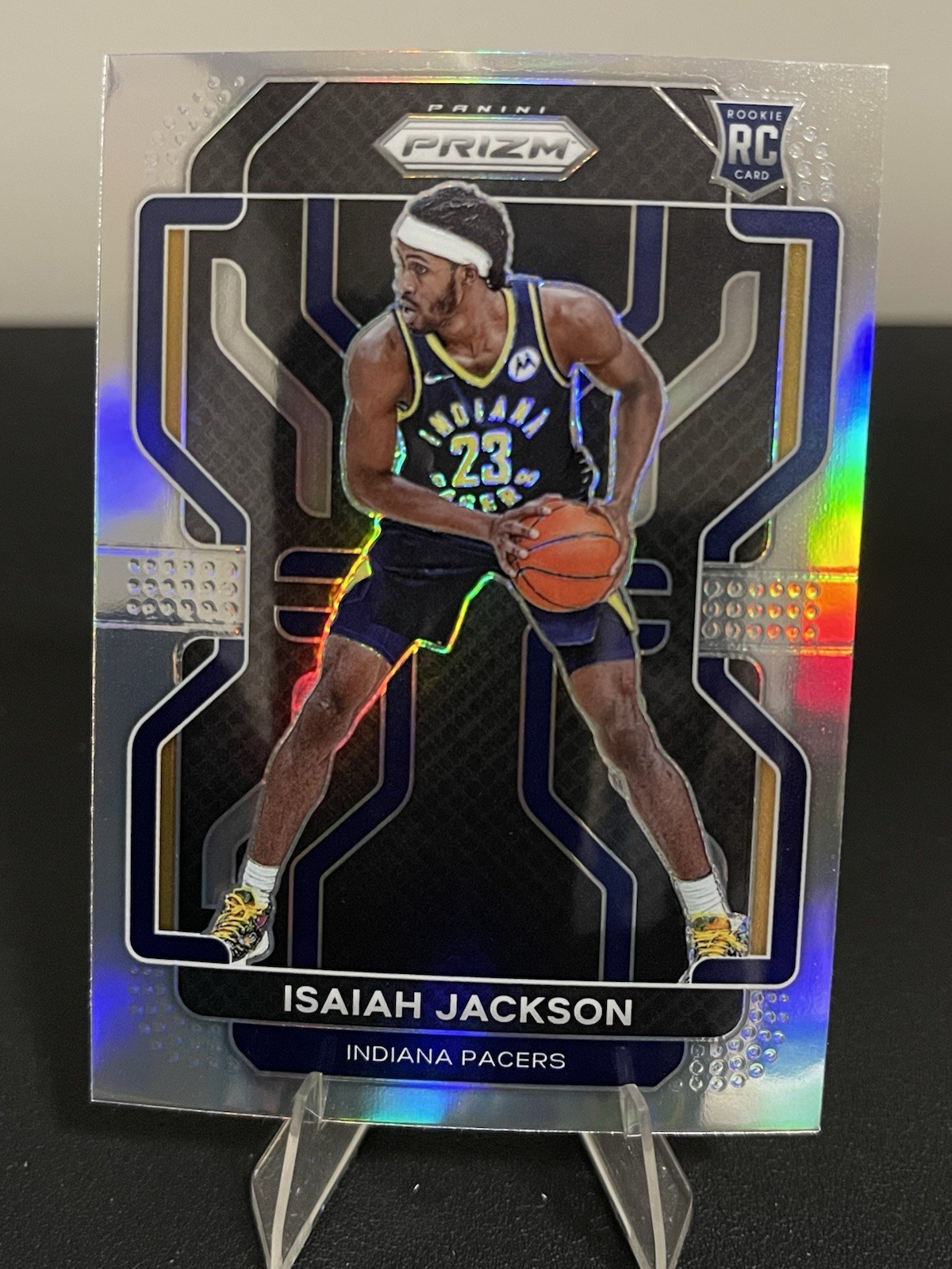 2021-22 Panini Prizm - Isaiah Jackson #309 Silver Prizm (RC)