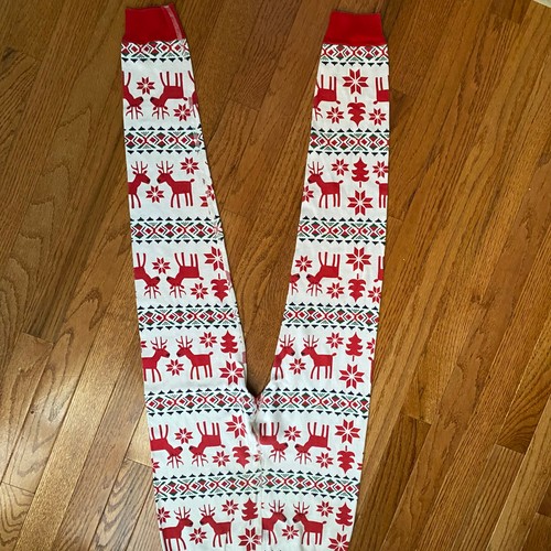 Hanna Andersson Organic Cotton Pajama $48 Kids 12 150 Dear Deer Christmas PJ EUC - Picture 7 of 15