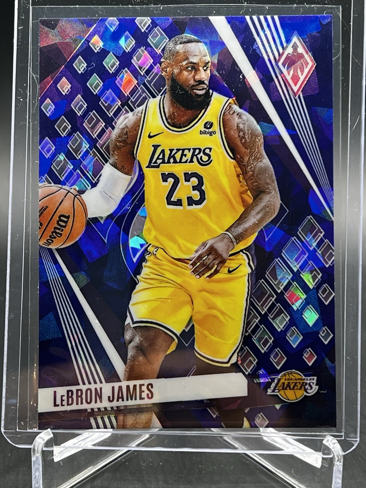 2023-24 Panini Phoenix - LeBron James #211 Blue Ice