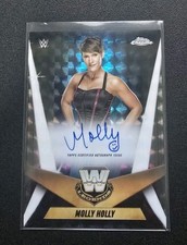 2025 Topps Chrome WWE LCA-ML MOLLY HOLLY Legendary Autograph Geometric 