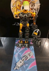 LEGO Bionicle Toa Inika Set Incomplete Figure Lot 8727 8728 8729 8730 8731 8732