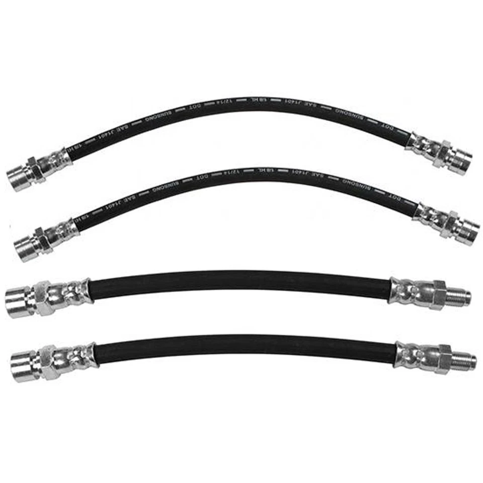 Manguera de freno delantera trasera línea de freno para Volkswagen Super Beetle 1971 1972 1973 Foto 2 de 4