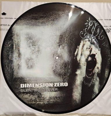 RARE DIMENSION ZERO Silent Night Fever PICTURE DISC LP Swedish Death Metal