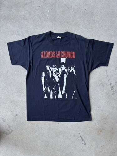 Lords Of The New Church Band T Shirt Size Lar 1980s vintage concert t-shirt, vintage, size L, single stitch, B+ condition