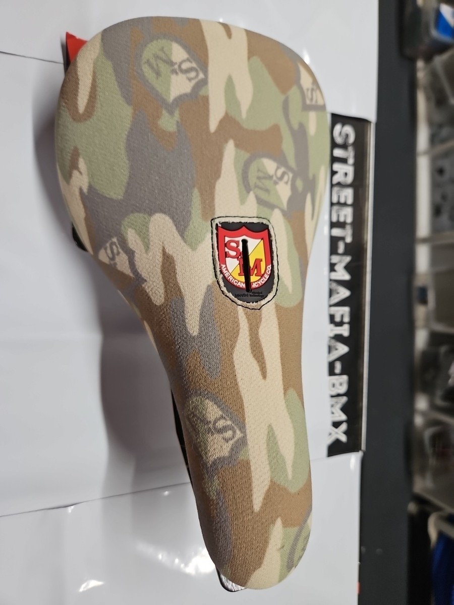 S&M BMX BIKE CAMO SEAT Pivotal Slim FIT GT SE KINK DK FBM HARO