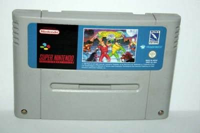 BATTLETOADS AND DOUBLE DRAGON USED SUPER NINTENDO PAL ED EUROPEAN FR1 41668