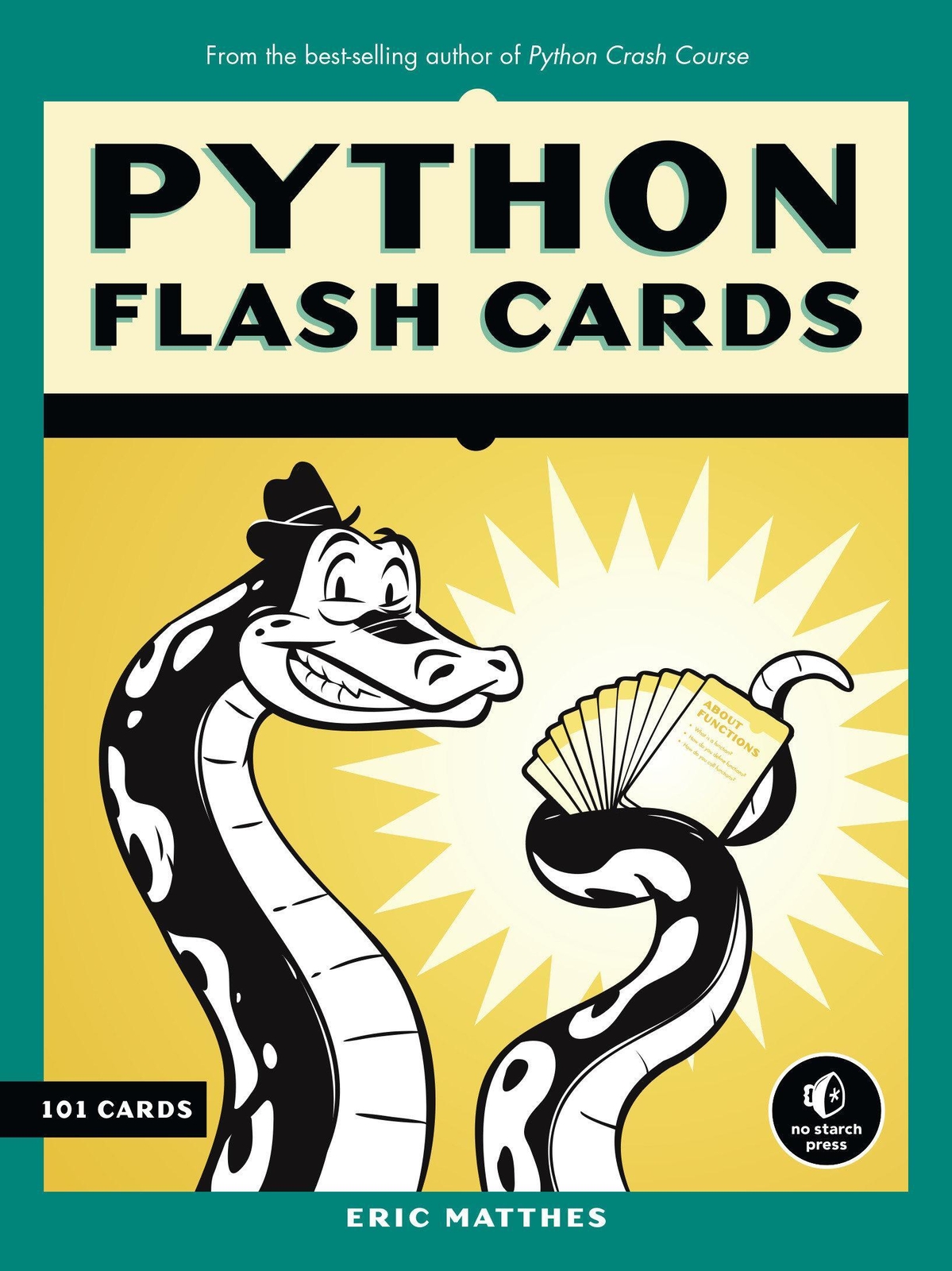 Thumbnail - Python Flash Cards Syntax, Concepts, And Examples Eric Matthes Box
