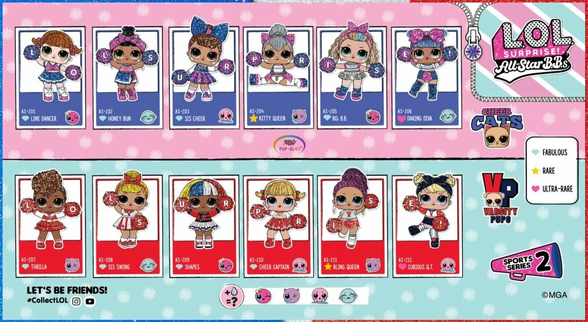 Muñecas lol serie 2 sales