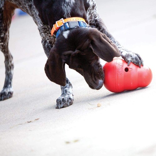 KONG Wobbler Treat or Food Dispensing Interactive Dog Toy Large