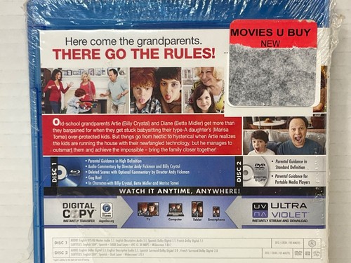 New Sealed Parental Guidance Blu-Ray DVD Movie Billy Crystal Bette Midler - Picture 3 of 5