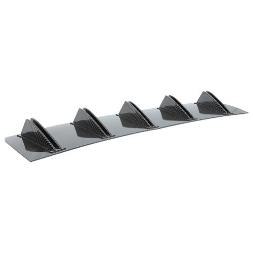 For X3 X5 Carbon Fiber Look Rear Bumper Diffuser Shark Fin Spoiler Splitter Lip - Picture 11 of 15