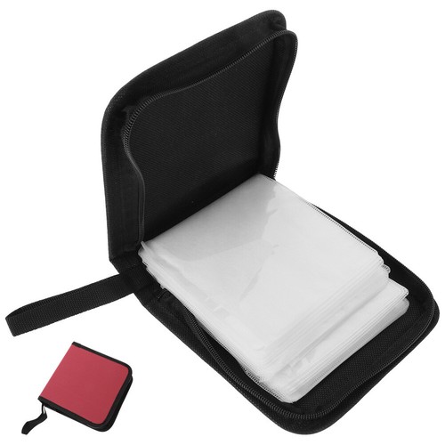 Lanyard CD Case Auto CD Storage Bag DVD Disc Holder 40-Capacity Holder - Afbeelding 3 van 12