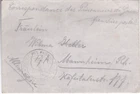 POW Post 1947 from Corse (France) to Mannheim