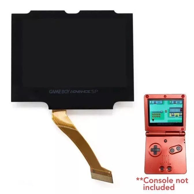 Game Boy Advance SP IPS V5 Drop-In LCD Kit (Black)