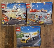 LEGO 40194 + 40195 + 40196 Shell Tanklastwagen Polybag - NEU
