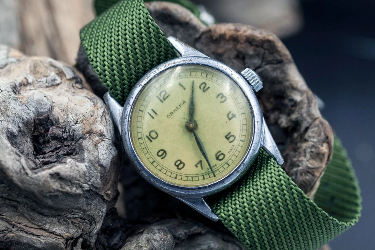 Ornema Swiss Made Military Watch WW I Serviced