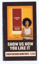 Southern Comfort Advertising Brochure Bar Distillery Drink Recipes Cocktails Ad
