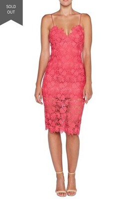 nordstrom pink lace dress