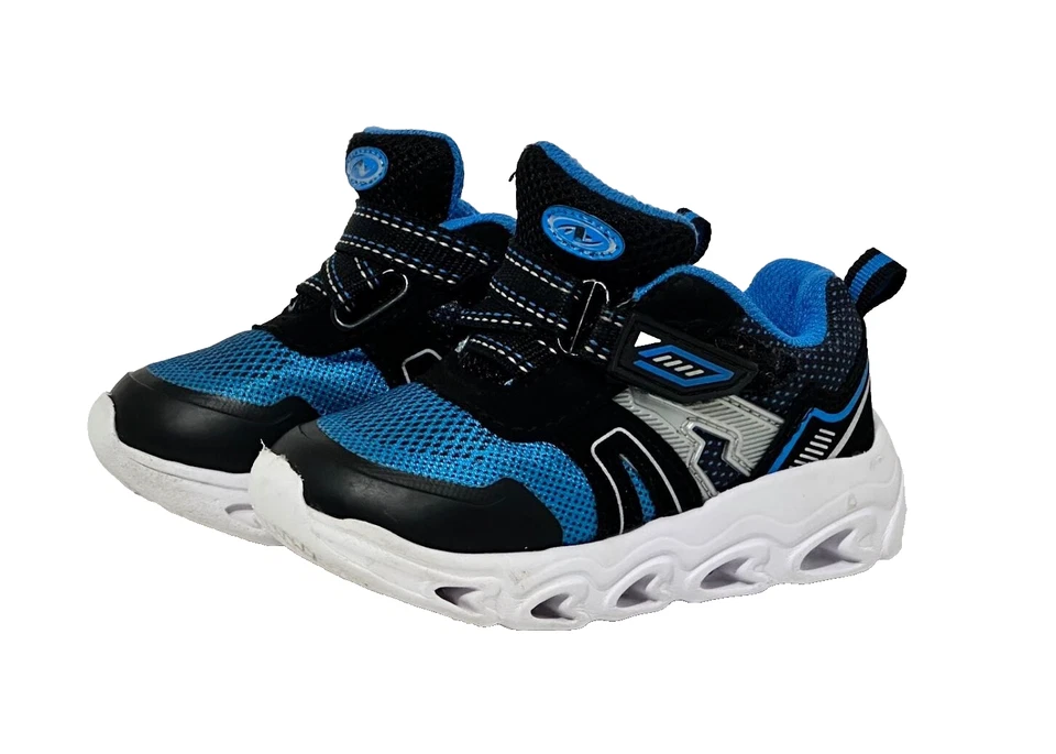Zapatillas deportivas ligeras Athletic Works para niños - Talla 7 | Elegantes, duraderas - Usadas Foto 2 de 4