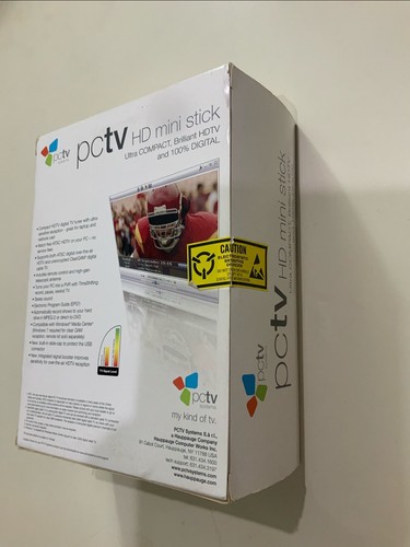 NEW Hauppauge PCTV HD Mini Stick USB 100% Digital HDTV Tuner + Remote Antenna U3 - Picture 3 of 6