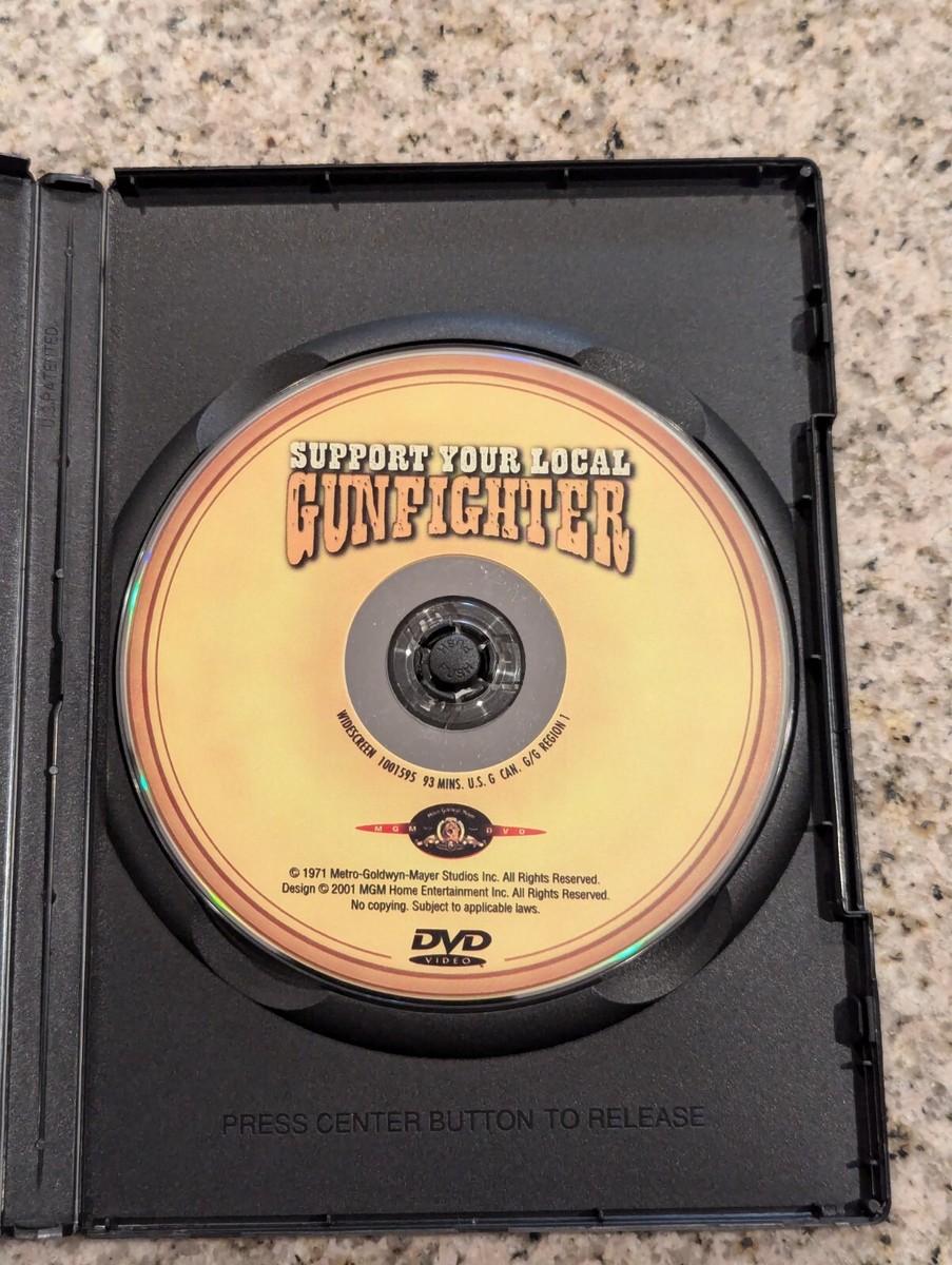 Support Your Local Gunfighter (DVD, 2009) James Garner/Suzanne