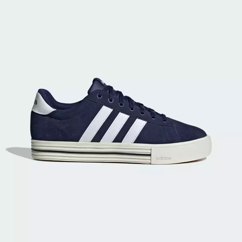 Adidas Men's Sportswear Low Top Skateboard Daily 4.0 Shoes Dark Blue #203-4