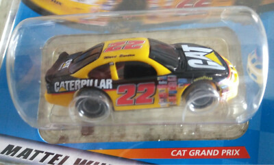 NASCAR CAT Ward Burton 22 Pontiac Grand Prix Mattel TYCO HO Slot Car NEW 36932