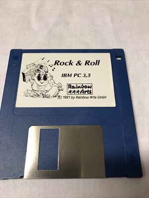Rock N Roll (Rainbow Arts, 91) PC 3,5 Zoll Diskette
