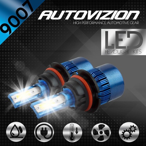 AUTOVIZION LED HID Headlight kit 9007 HB5 White for 19992005 Pontiac