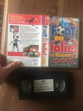 CASSETTE VIDEO VHS FOOTBALL le foot en folie le retour