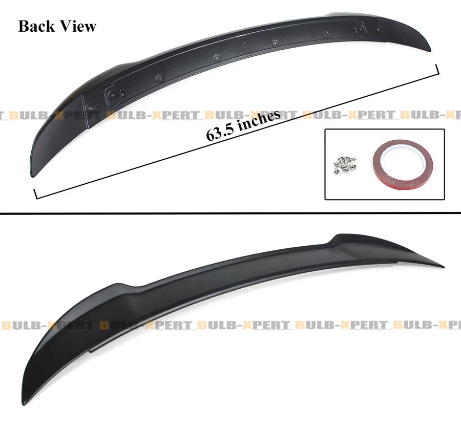 CARGADOR DODGE 2011-2023 NEGRO MATE HIGHKICK DUCKBILL ALERÓN TRASERO ALERÓN Foto 3 de 4