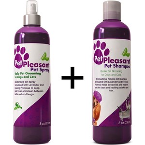 Pet Shampoo & Spray for Cats & Dogs Lavender + Evening ...