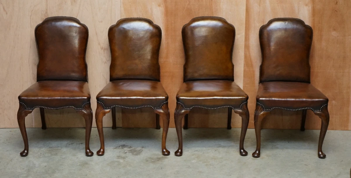 Ebay leather dining chairs deals