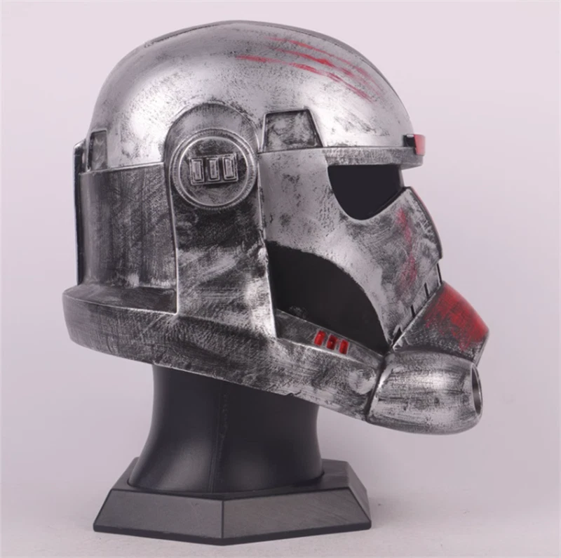 Star Wars Hunters Cosplay Helmet Replica Halloween Prop PVC Full Head Mask - Image 4 of 4