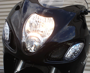 99-07 GSX 1300R Hayabusa LED CLEAR Turn Signals - Signal Lights CTS-0004-L - Picture 7 of 8