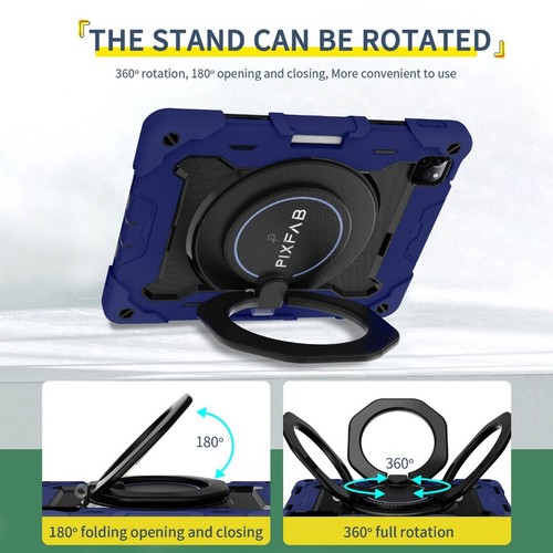 Case For iPad Pro 11 2024 Shockproof Armour Full Body Shoulder Strap Cover - Picture 10 of 17