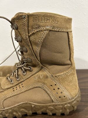 Rocky S2V Steel Toe Tactical Military Boots Coyote Brown Mens Size 5 6104 Combat Amazon.com | Rocky Men main image 2