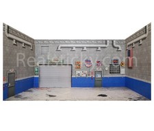 Full RC 1/10 Scale Crawler Garage Sticker Printed Block Shop Decal Drift Display