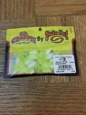 Mr. Crappie Strike King 1.75 IN Crappie Thunder Refrigerator White